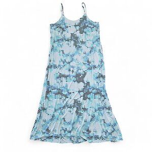 NWT Apt. 9 Sam Strapless A Line Dress Women's Spaghetti Strap Striped Summer 1X